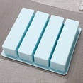 thumbnail image 6 of Dream Lifestyle Ice Cube Trays, BPA Free Easy-Release Silicone Rectangular Ice Cube Trays for Cocktail Chilled Drinks, Silicone Mold for Ice Cube Chocolate Pudding Jelly, 6 of 8