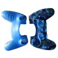 thumbnail image 3 of OULII Comfort Controller Grips Cover Compatible with PlayStation 4 Controller Silicone Rubber Camouflage Blue 1Set, 3 of 3