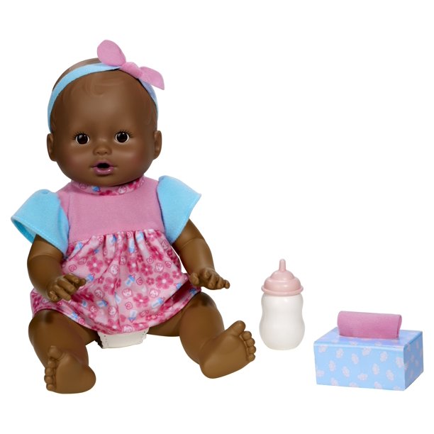 Little Mommy Muñeca Dipey Toallita Africana Americana | Walmart en línea