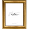thumbnail image 3 of Modern  Ornate Wall Picture Frame 3" Wide (Gold, 16" x 20" Frame with Plexiglass & Backing Board), 3 of 9