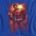 thumbnail image 2 of Superman Light of The Sun Women's T Shirt, Royal, Large, 2 of 6