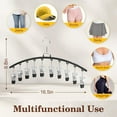 thumbnail image 3 of Organizador de leggings con giro 360° soporte metálico para 20 leggings organizador de armario para dormitorio, 3 of 6
