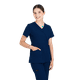 thumbnail image 2 of Pijama Quirurgica Antifluidos Scrub Mujer Azul Marino M Cherlooks Modelo Jogger 2, 2 of 2