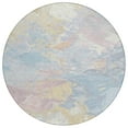 thumbnail image 2 of Addison Rugs Chantille Indoor/Outdoor Transitional Abstract Sky Washable Round Rug, 8' x 8', 2 of 6