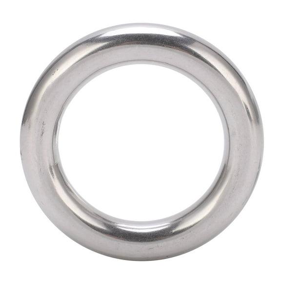 Welded O-Ring, Stainless Steel, Round for Diving Hammocks & Bags, 10x40mm