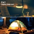 thumbnail image 3 of Camping Lights, AMIR 2 in 1 Waterproof Rechargeable Camping Lantern with 32.8Ft String Lights Tent Lights Decorative Lights for Camping Birthday Christmas Patio Garden, 3 of 10