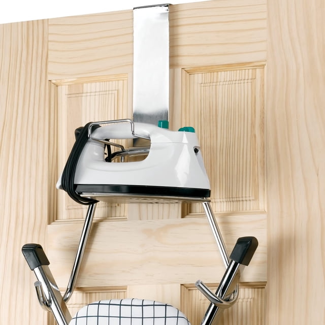 Soporte para Plancha y Tabla Polder 90617-05 para Puerta Cromado