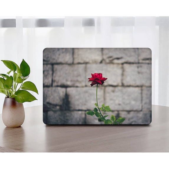 KSK KAISHEK Hard Shell Case Cover Only Compatible Newest MacBook Air 13 inch 2022 - 2018 A1932/A2179/A2337 m1, Rose series 0265