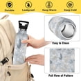 thumbnail image 4 of 600ML Stainless Steel Insulated Cup Sports Water Bottle Portable Thermos Cup Water Glasses Insulated Tumblers Convenient and Durable Frozen Fallen Leaves Design, 4 of 6
