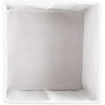 thumbnail image 3 of DII Bac Pliable Rigide Petit, Rayé, Lin Vintage, 11x11x11, 3 of 8
