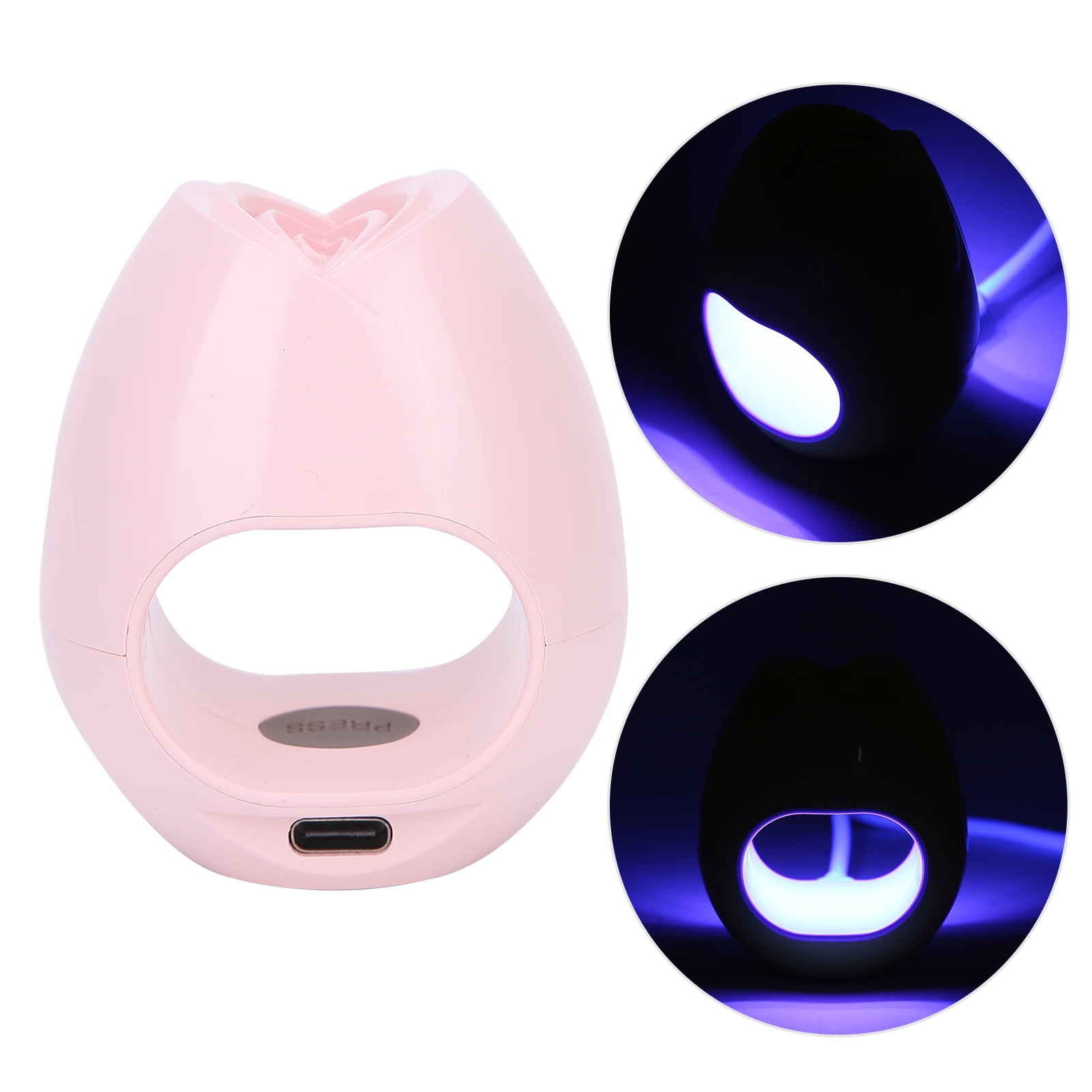 Zaqw Gel Led Dryer, Nail Dryer Small And Convenient With Safe Bottom