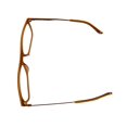 thumbnail image 3 of Fila Mens Brown / Brown Rectangle Plastic Eyewear Frame VF9313 700 54mm, 3 of 7