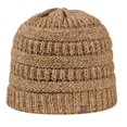 thumbnail image 2 of Blank and Custom Outdoor Cap OC807 Oversized Pom Watch Caps-Heathered Brown, 2 of 3