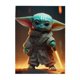 thumbnail image 3 of Rompecabezas de madera Baby Yoda: adecuado para niños adultos, rompecabezas para niños y niñas, juguetes de juego de entretenimiento con rompecabezas., 3 of 8