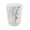 White, variant on Mainstays Bathroom Trash Can, 5 Gallon Small Plastic Garbage Bin with No Lid, White Marble