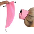 thumbnail image 2 of 1-3X Waterproof Hair Sleeve, Crown Washing Shower Cap Ponytail for Long Hair, Quick Root Refresh, Protect Styled Hair, Pool & Travel Friendl, 2 of 5
