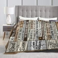 thumbnail image 5 of Yibo Dad Gift Blanket Flannel Soft and Comfortable Anti-static Bed Sofa Blanket, 5 of 6