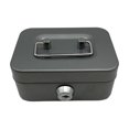 thumbnail image 4 of Kids with Lockable Cover 4.53" x 3.35" with Handle Cash Storage Box Key Lock Cash Box Money Organizer Metal PINK, 4 of 8