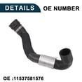 thumbnail image 5 of Unique Bargains Radiator Hose for BMW 740i No.11537581576 | Engine Coolant Water Hose Black 1 Pcs, 5 of 6