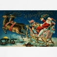 thumbnail image 3 of CafePress - Vintage Santa Sleigh Baseball Jersey - Kids Cotton Baseball Jersey, 3/4 Sleeve Shirt, 3 of 4