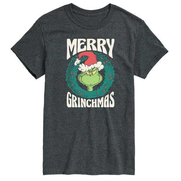 Dr. Seuss The Grinch - Christmas - Merry Grinchmas - Men's Short Sleeve Graphic T-Shirt