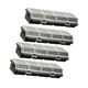 thumbnail image 5 of Organizador de tornillos de 4 piezas, organizador de almacenamiento, divisor, 4 compartimentos, contenedores, cajas, estuches para artículos pequeños, Negro, 5 of 8