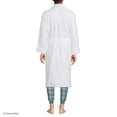 thumbnail image 2 of Lands' End Men's Full-Length Turkish Cotton Terry Bathrobe – 55" Length | Plush, Absorbent, 2 Pockets, Spa Comfort, 2 of 3