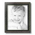 thumbnail image 2 of ArtToFrames 8.5x11 inch Antique Black Picture Frame, Black 8" x 11" Wood Poster Frame (WOM-5106), 2 of 7