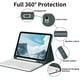 thumbnail image 3 of Funda con Teclado KVTVOU para iPad 11ª/10ª Generación 11" Bluetooth, 3 of 9