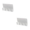thumbnail image 4 of Maytalsory Phone Charging Holder Hook Socket Strong Sticky Stand Rack Bathroom Hanging Cell Phones Stand Rack Bathroom Hanging Shelf Hanger white 2Set, 4 of 6