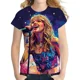 thumbnail image 5 of Camiseta unisex de cuello redondo con estampado 3D HD de Superstar Taylor para hombre y mujer, estilo callejero, Swift, 5 of 5