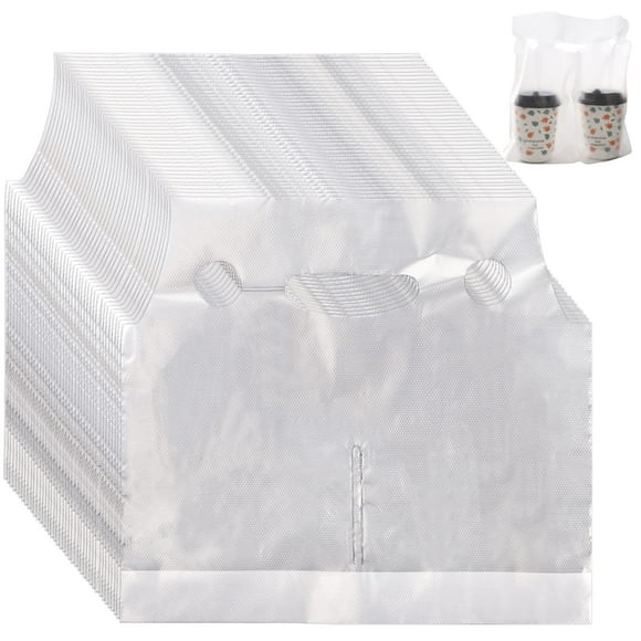 Bolsas de plástico para beber DEAYOU, paquete de 200 unidades, 700 ml, 2 unidades