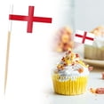 thumbnail image 1 of Country Flag Toothpicks | Cake and Burger Decorative Sticks | Flags for Themed Meals, 1 of 5