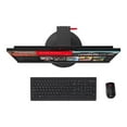 thumbnail image 5 of Lenovo ThinkCentre M920z AIO 10S6 - All-in-one with UltraFlex III Stand - Core i5 8500 / up to 4.1 GHz - vPro - RAM 4 GB - HDD 500 GB - DVD-Writer - UHD Graphics 630 - Gigabit Ethernet - Win 10 Pro 64-bit - monitor: LED 23.8" 1920 x 1080 (Full HD) touchscreen - keyboard: US - business black - Lenovo TopSeller, 5 of 11