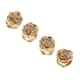thumbnail image 5 of 4 piezas de espaciadoras de rosas, espaciadoras de oro de 9 x 9 mm, agujero de 5 mm, para accesorios de joyería, accesorios pa Baoblaze Granos del espaciador de la joyería, 5 of 8