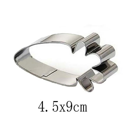 

Shapes Rabbit Stainless Steel Mold Easter Egg Mold Kitchenware 3D Cookie Cutter DIY Baking Decor P