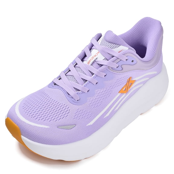 Women's Slip in Hands up Free Wide Toe Box Running Shoes Arch Support Cushion Walking Sneakers with Zero Drop Sole