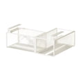 thumbnail image 1 of Cesta debajo del estante, portavasos de papel, cesta de almacenamiento eficiente, cesta de alambre de metal Blanco, 1 of 9