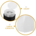 thumbnail image 4 of SWETRACE 2Pcs Refillable Pump Bottles Transparent Plastic nail Remover Storage for Nail Artists, 4 of 8