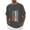 Gray, variant on Men's St. Patrick's Day Shamrock American Flag Graphic Short Sleeve Crew Neck T-Shirt