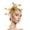 Gold, variant on Pink Women's Headbands, Hats For Women Fascinators Womens Flower Hat For Tea Party Cocktail Ball Wedding Church,Women's Accessories Heardband