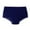 Blue, variant on Akafmk Plus Size Underwear for Women High Waisted Cotton Briefs Solid Leak Proof Crotch Shorts Panties Comfortable Breathable Underwear Panties, Sizes XL-4XL