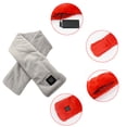 thumbnail image 3 of Bufanda de temperatura con almohadilla envolvente para hombre, calentador de cuello calentado, 3 of 5
