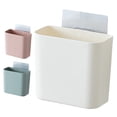 thumbnail image 3 of FUTUREORYY 3pcs Small Wall Organizer with Rectangular Shape for Pantry Bathroom Homeowners, 3 of 8
