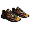 thumbnail image 6 of Halloween Pumpkin Trick Or Treat Shoes Sneakers for Women Men Black Size 13, 6 of 7