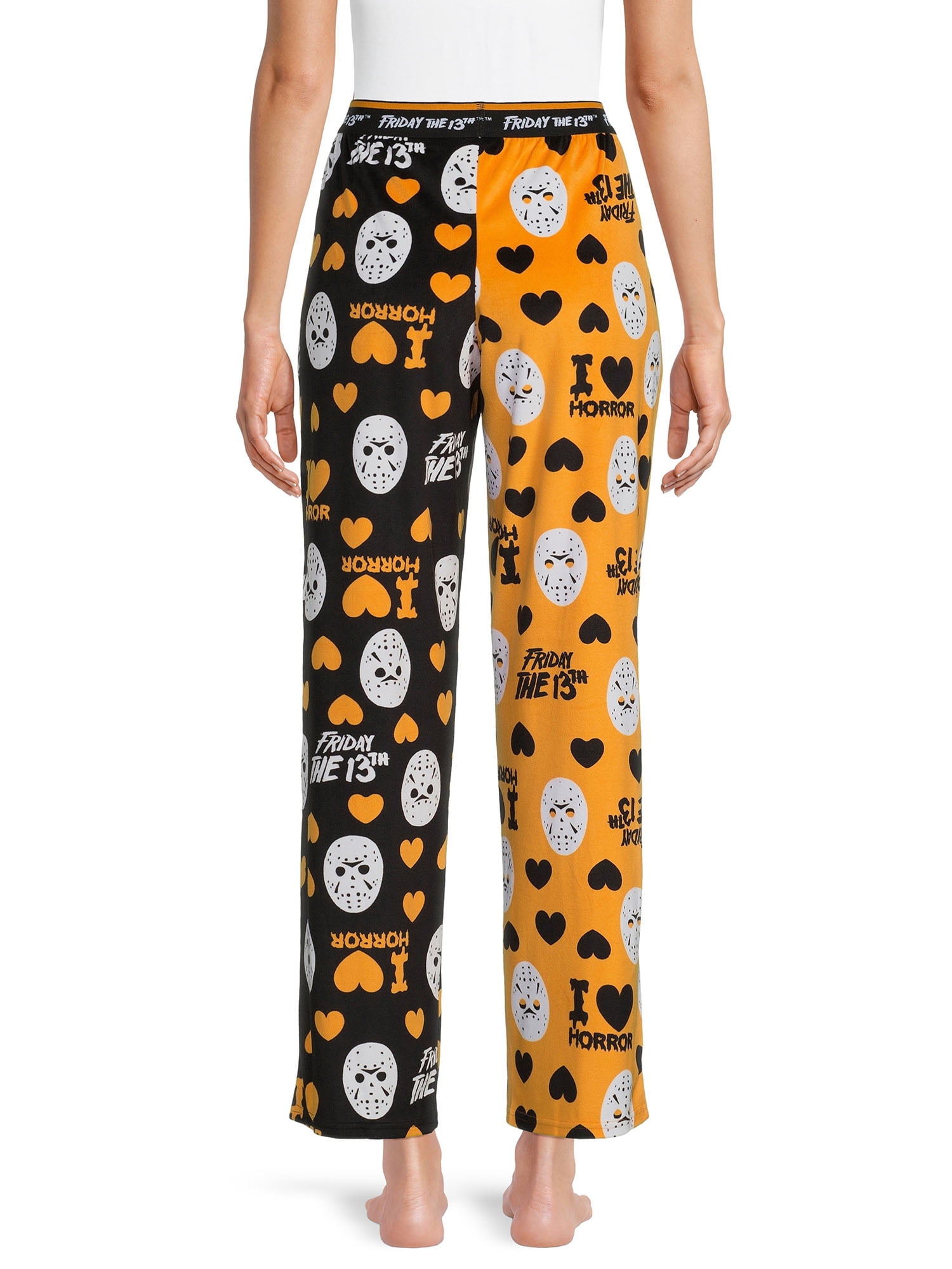 Warner Bros. Women's Friday the 13th Plush Sleep Pants, Sizes XS-3X