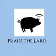 thumbnail image 3 of CafePress - Praise The Lard T Shirt - Men's Classic Graphic T-Shirt, 3 of 4