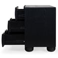 thumbnail image 4 of Safavieh Beethoven Solid Wood 6 Drawer Dresser in Black, 4 of 14