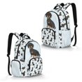 thumbnail image 2 of DISNIMO Dachshund Print 17 Inch School Backpack for Boys Girls, Multi Compartments Bookbag for Elementary & Middle School Students Lightweight Travel Daypack, 2 of 7
