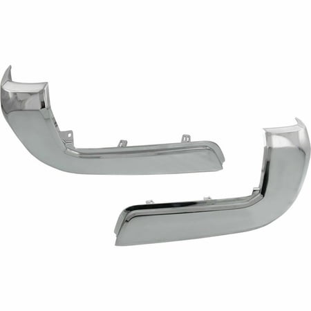 New Rear Driver And Passenger Side Set of 2 Bumper End Fits Toyota Tacoma